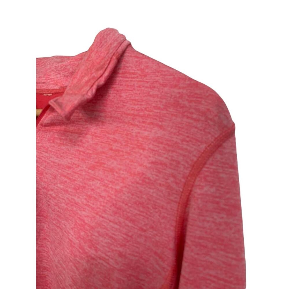 Lucy Dashing 1/4 zip Pullover Pink Heathered Size Small - Picture 2 of 4